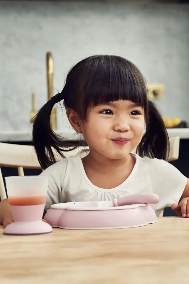 BabyBjorn Baby Feeding Set - Powder pink 7317680781642 3
