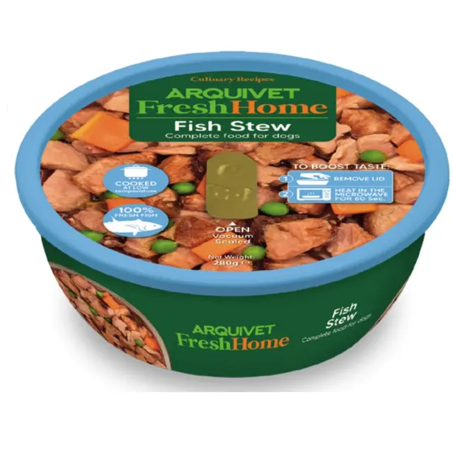 ARQUIVET Fresh Home Fish stew - wet dog food - 280g