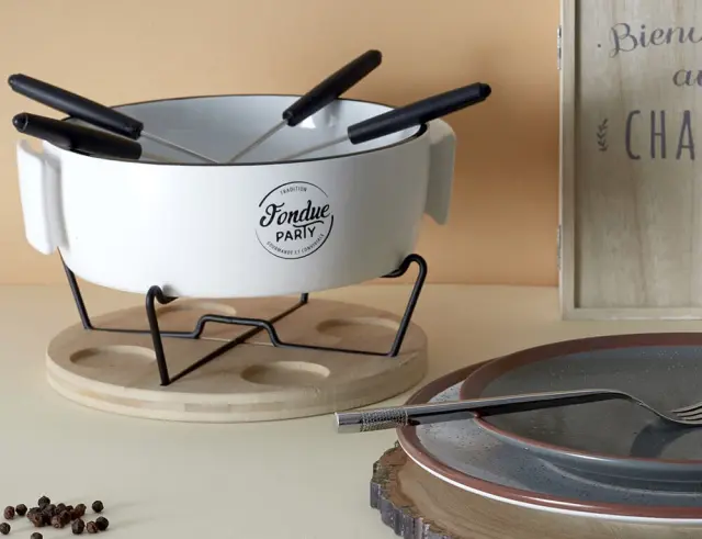Συσκευή για Φοντύ Cook Concept με 4 κεριά και χωρητικότητα 1.2L KA4599 3