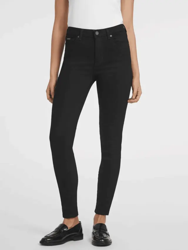 Guess - Γυναικείο Παντελόνι Τζιν Skinny Fit W4YA92D5DL1-BL4O Μαύρο 2