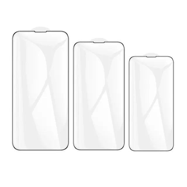 Tempered Glass Hoco G8 3D Full Screen Fine Edge Anti-Fall για Apple iPhone 13 mini Μαύρο Σετ 10 τμχ. 3
