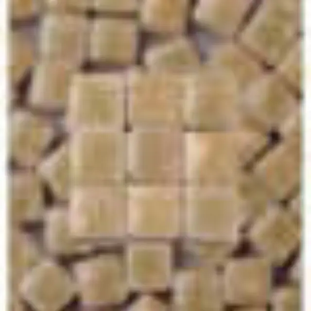 Mini Κεραμική Ψηφίδα 5x5x3mm, Ochre Brown, RC03 ~10gr ~100τεμ