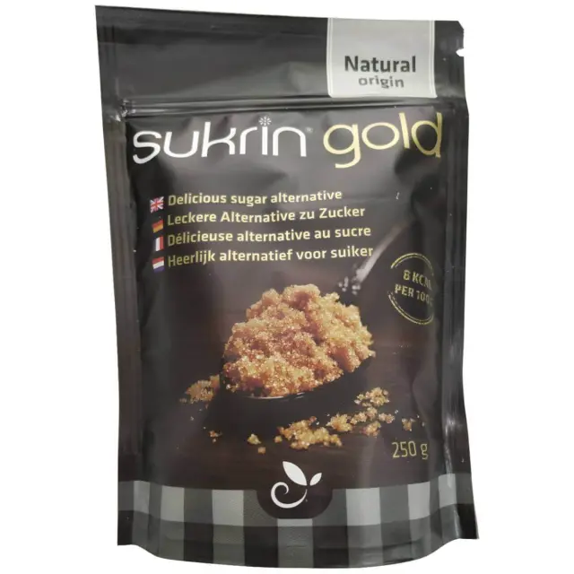 Sukrin Gold, Υποκατάστατο Καστανής Ζάχαρης, 250γρ