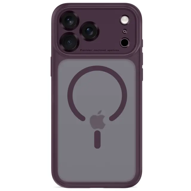Tech-Protect® Magpeak MagSafe CC Θήκη για iPhone 17 Pro Max/18 Pro Max-Matte Burgundy 2