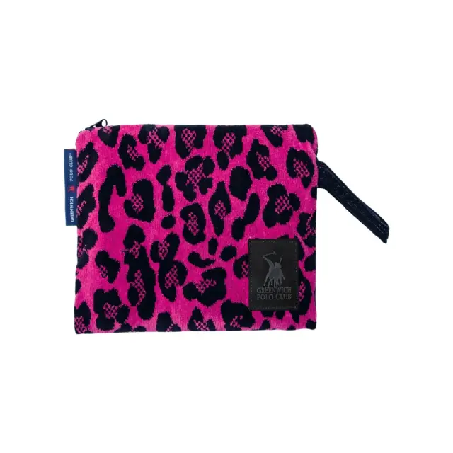 Νεσεσέρ Θαλάσσης 22x30 Essential Greenwich Polo Club 3863 Fuschia-Black 100% βαμβακερό
