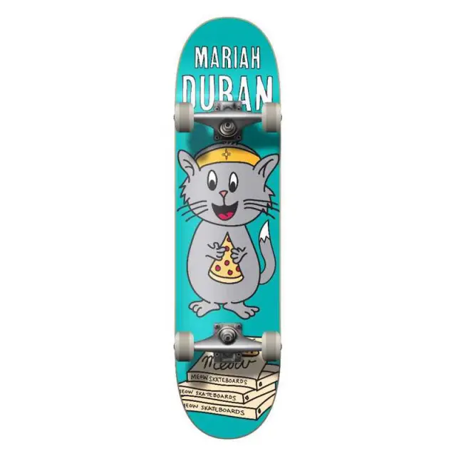 Meow Mariah Duran Whiskers Complete Skateboard 8.0″ 2