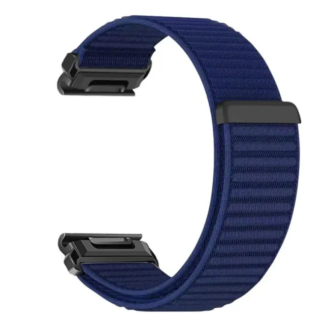 Nylon Λουράκι για Garmin Fenix 5/6/6 Pro/7/8/9 (47mm)-Azure Blue OEM 2