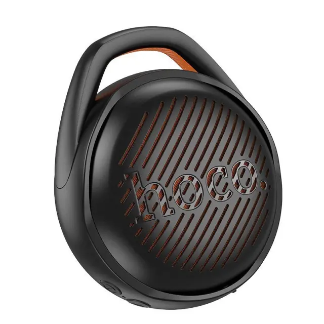Hoco Φορητό Επαναφορτιζόμενο Ηχείο Bluetooth 5W με Ραδιόφωνο Μαύρο HC24