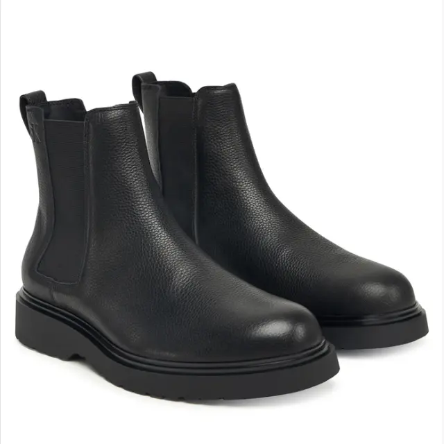 Ανδρικά Δερμάτινα Μποτάκια Calvin Klein YM0YM01374-0GJ Μαύρα Μαύρο - 41 2