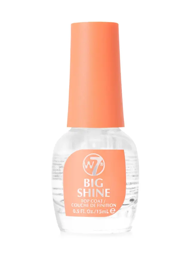 Big Shine Top Coat Nail Treatment W7