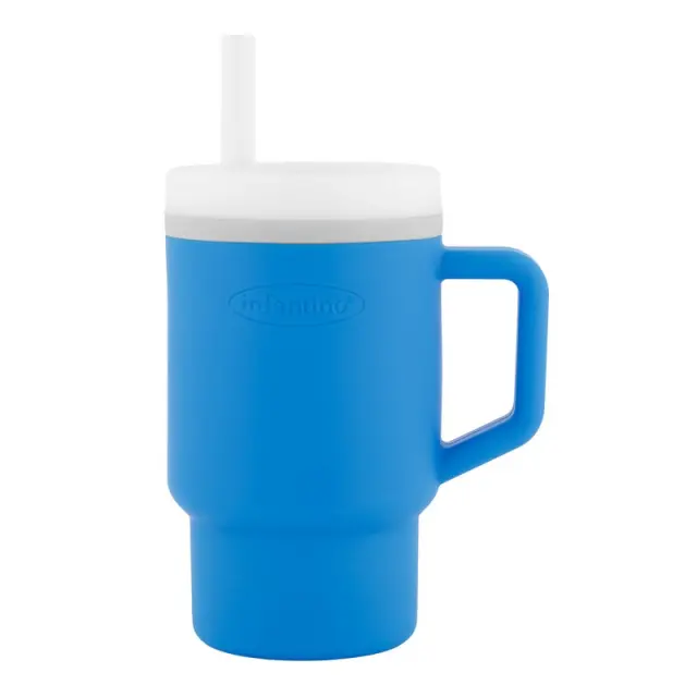 INFANTINO My 1st Tumbler - Ocean -κύπελο με καλαμάκι σιλικόνης 260 ml 2