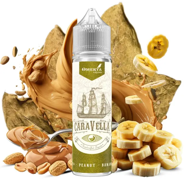 RY4 Peanut Banana 15ml (60ml) - Caravella by Omerta