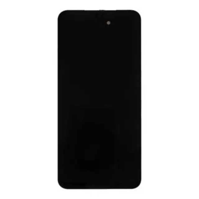 LCD display + Touch Unit + Front Cover Samsung A175 Galaxy A17 4G Black (Service Pack)