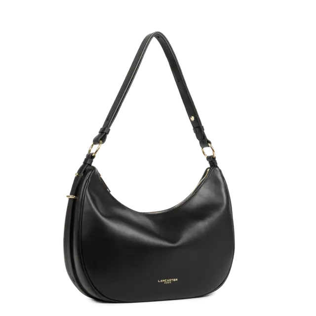 LANCASTER PARIS SHOULDER BAG (480-077-BLACK) 2