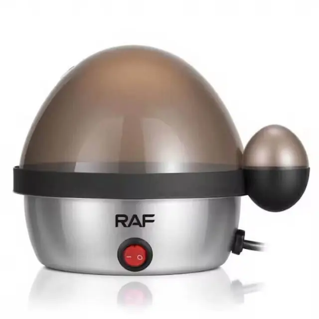 Raf R.0053 Βραστήρας Αυγών 7 Θέσεων 350W Ασημί 2
