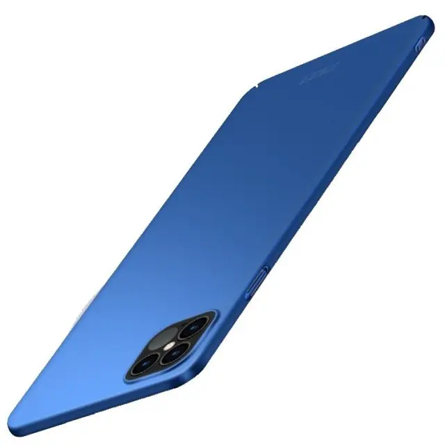 Θήκη Mofi Frosted PC Ultra Thin για iPhone 12 Pro Max - Blue
