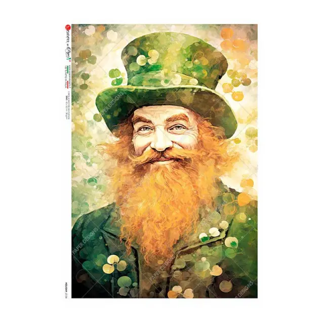 Ριζόχαρτο για Decoupage PaperD, Saint Patrick's Day, 30x40cm