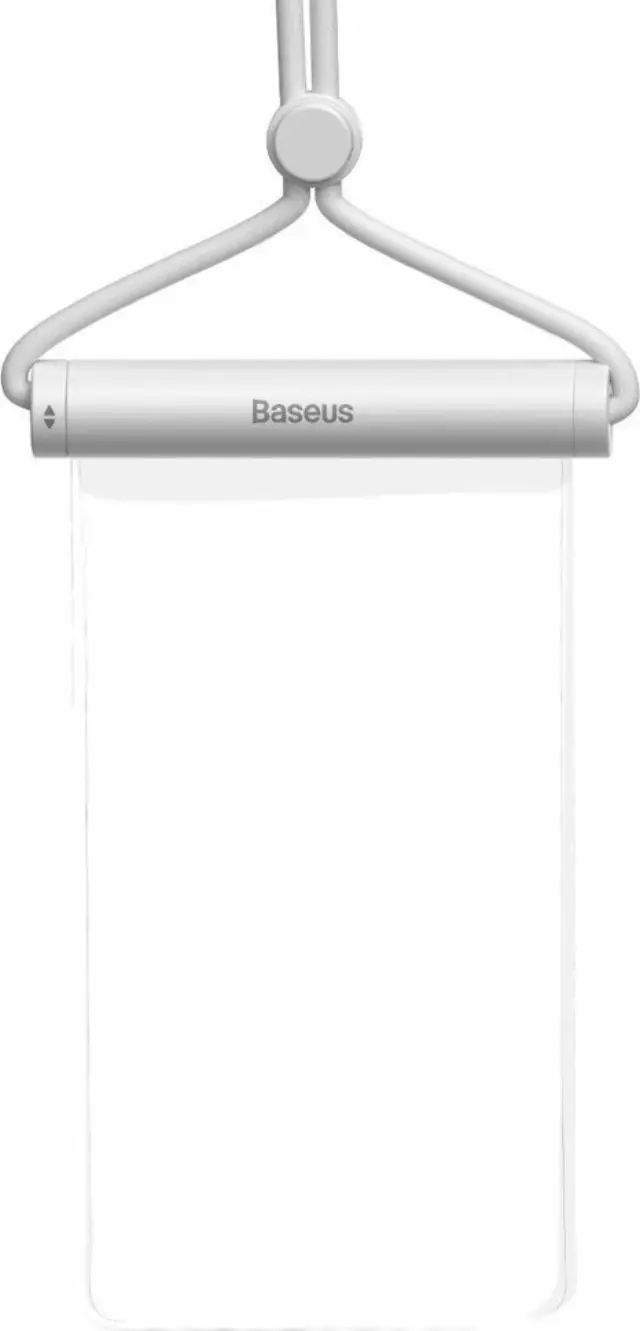BASEUS Cylinder ACFSD-E02 | Αδιάβροχη θήκη για smartphone έως 7.2”, λευκή 2