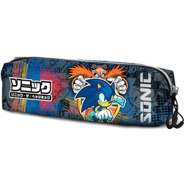 Karactermania SONIC Κασετίνα Με 1 Θήκη - Sonic + Dr Eggman Square Pencil Case 21x7x5.5cm