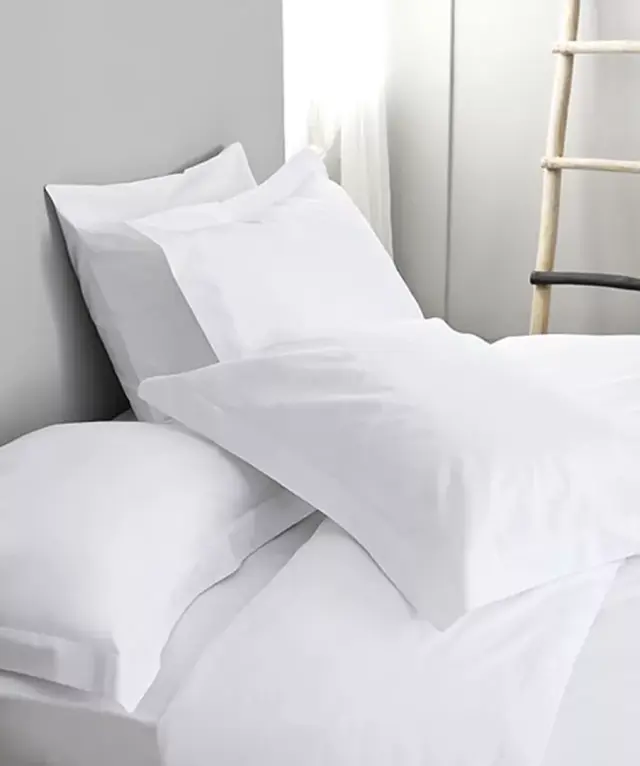 Σεντόνι Cotton Percale, 200 T.C. Υπέρδιπλο 280x280 Λευκό