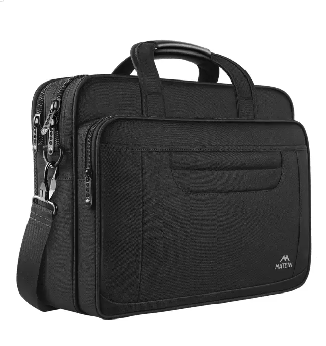 Υφασμάτινος Χαρτοφύλακας Matein 15,6 laptop 12L 1106 μαύρο - One Size