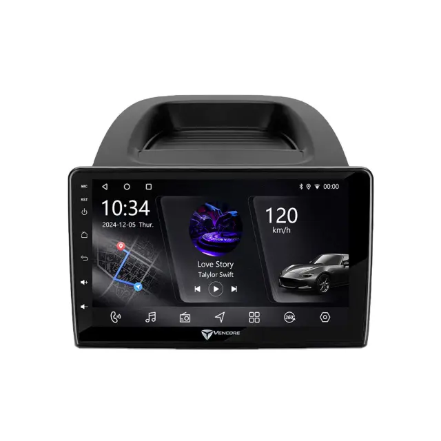 VenCore Οθόνη Multimedia Android 15 10.1" PX5S Octa-Core 2GB/32GB IPS με Πρόσοψη, CarPlay, Android Auto και Υποστήριξη Κάμερας 360° για Ford Ecosport 2018-2020 – Μαύρη (3236-10006-0279B) 2
