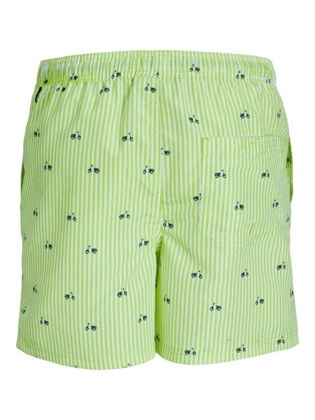 JPSTFIJI JJSWIM MINI STRIPE LY Acid Lime - S 2