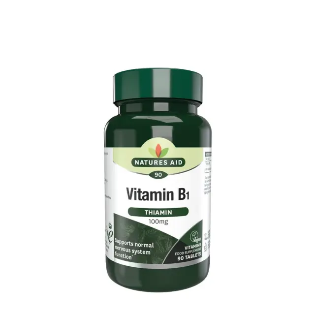 Natures Aid Vitamin B1 100 mg