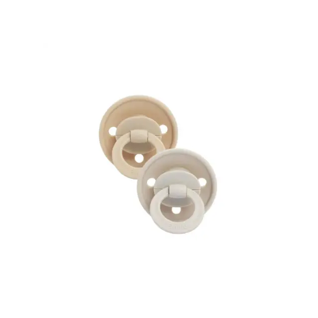 Πιπίλα Elodie Silicone Pure Khaki 0-6 Μηνών 2τεμ BR77429