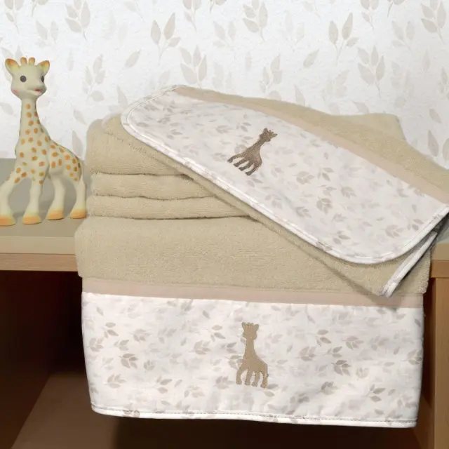 Σετ Πετσέτες 2τεμ 30x50 & 70x120 450 γρμ/τμ Des.507 SOPHIE LA GIRAFE 3