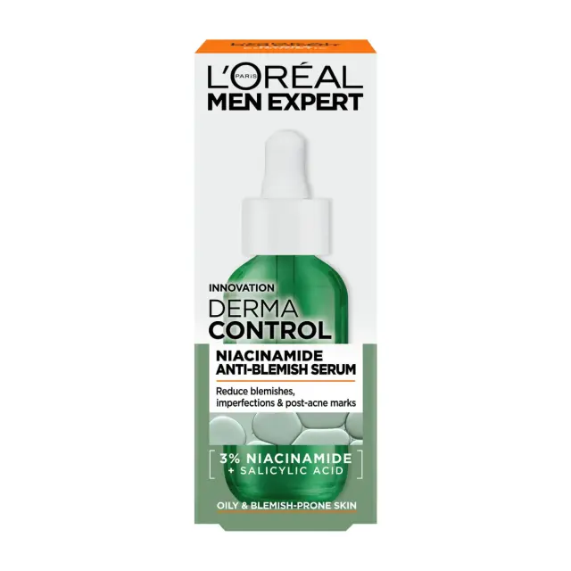 L’Oréal Paris Men Expert Derma Control Anti‑Imperfection Serum 30ml