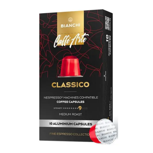 Bianchi Classico Nespresso κάψουλες αλουμινίου - 10 τεμάχια