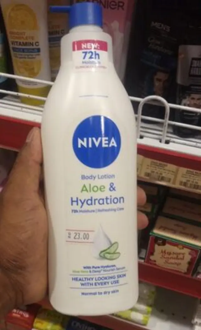 Nivea Aloe & Hydration Aloe Vera Body Lotion 400ml