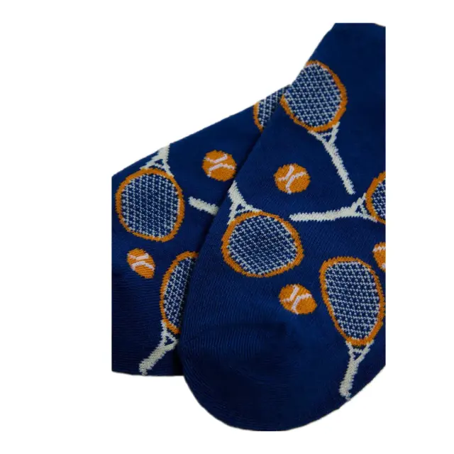 Ysabel Mora Ανδρικές Κάλτσες Σοσόνια Sockarats Rackets, Χρώμα Μπλε - ONESIZE 2