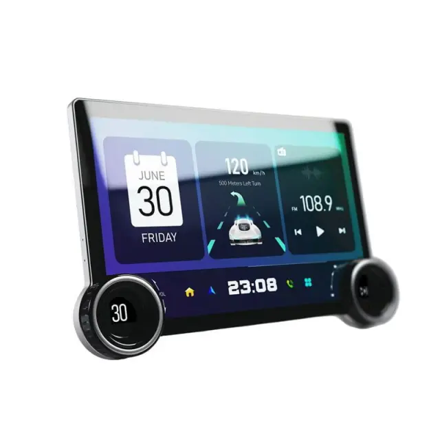 Οθόνη αυτοκινήτου monitor 10.1"" Διπλό κουμπί 4+64G AHD A100 Android - Carplay Android Operating System 99029