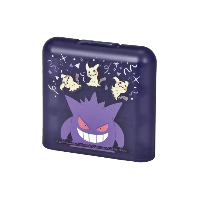 HORI - 24-Game Card Case (Gengar & Mimikyu) - Purple - Nintendo Switch 2