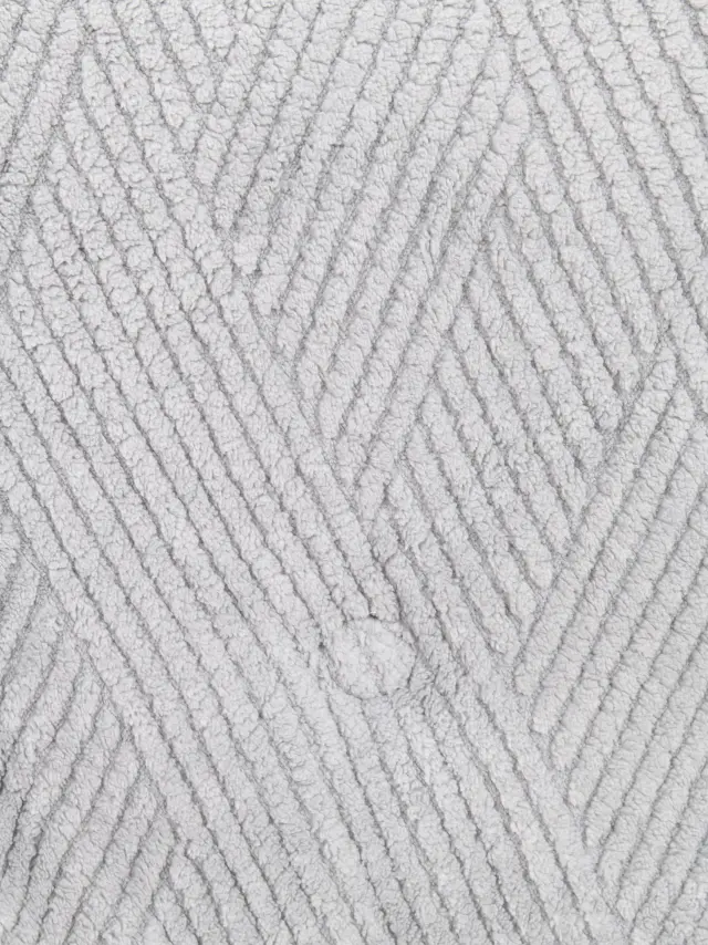 Κουβερτοπάπλωμα 240x260 King Size 720gsm Fleece-Sherpa Velva 100% Πολυέστερ- Light Gray 3