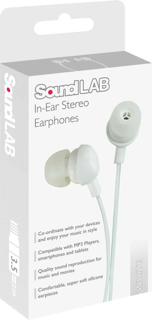 SOUNDLAB Bud Type Digital Stereo Earphones (G141CW) 2