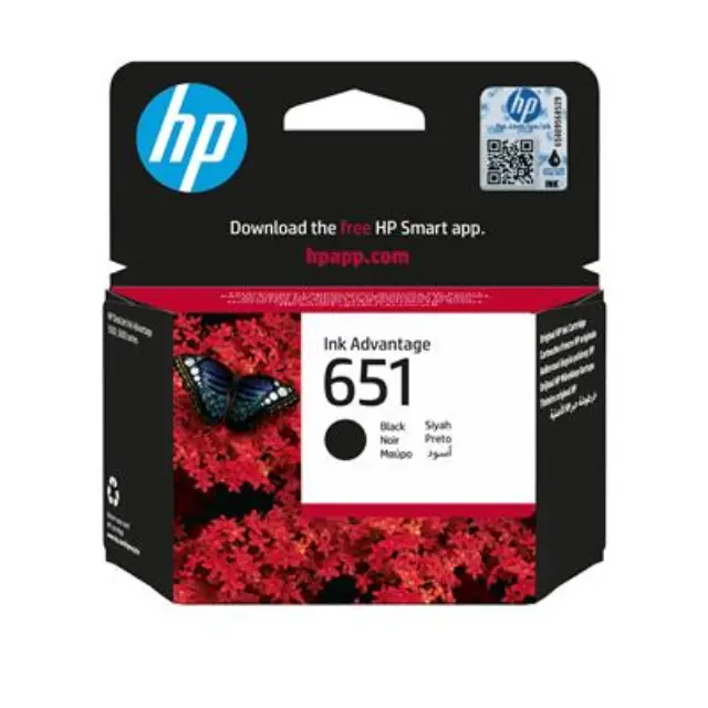 Μελάνι Γνήσιο HP ink nr 651 Black C2P10AE