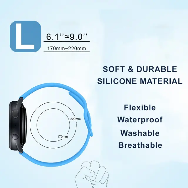 Sonique Soft Λουράκι Σιλικόνης Universal 22mm - Κίτρινο 2