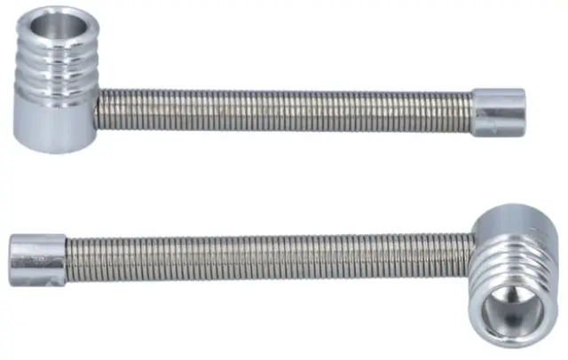 Μεταλλική Πίπα Spiral Pipe - 10.5cm 3