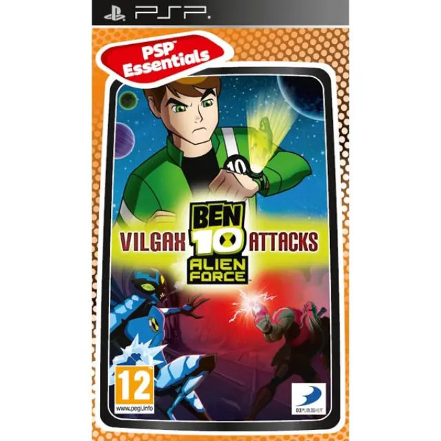 Ben 10 Alien Force: Vilgax Attacks Essentials (PSP) USED