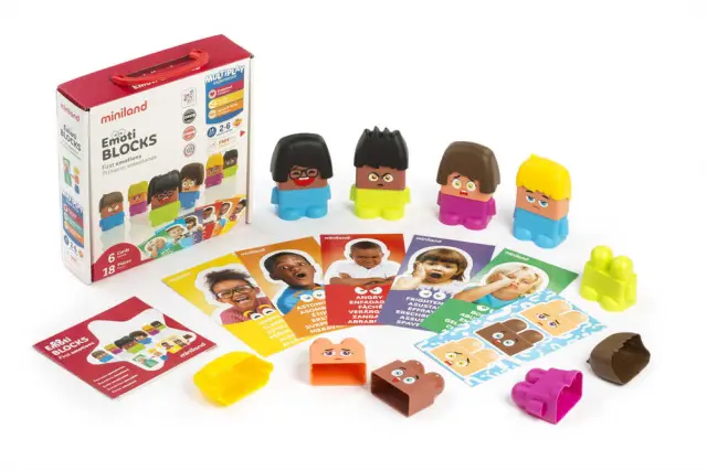 MINILAND SUPER BLOCKS ΤΟΥΒΛΑΚΙΑ EMOTIBLOCKS