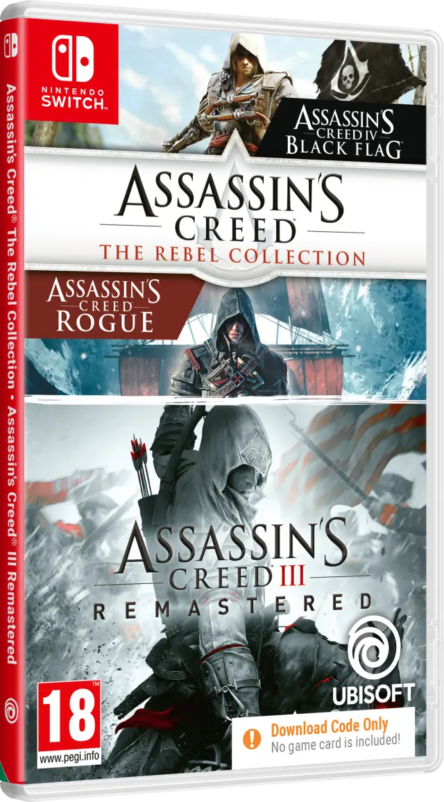 Assassins Creed: Bundle (Rebel Collection + AC 3) - Nintendo Switch
