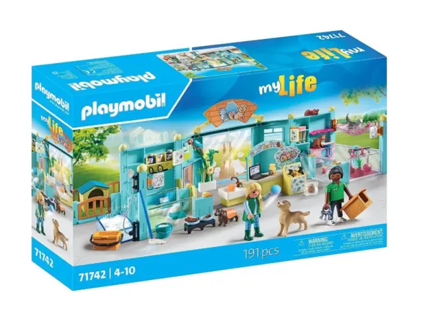 Playmobil My Life Σταθμός Φροντίδας Κουταβιών / 71743 (Playmobil)