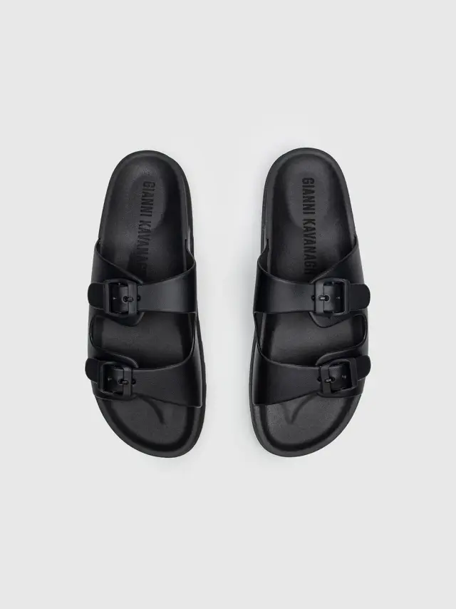 Gianni Kavanagh Ανδρικά EXPLORER Σανδάλια - Black - 41 3