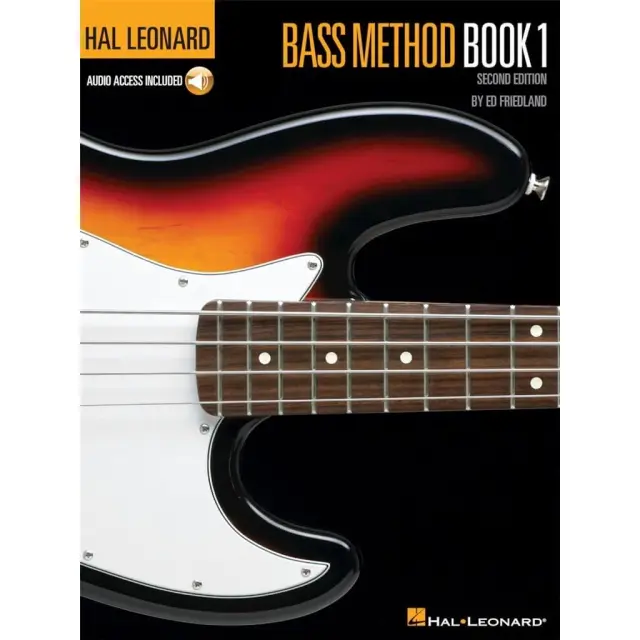 Hal Leonard Bass Method Book 1 - Ed Friedland (2nd Edition) w/ AUDIO
