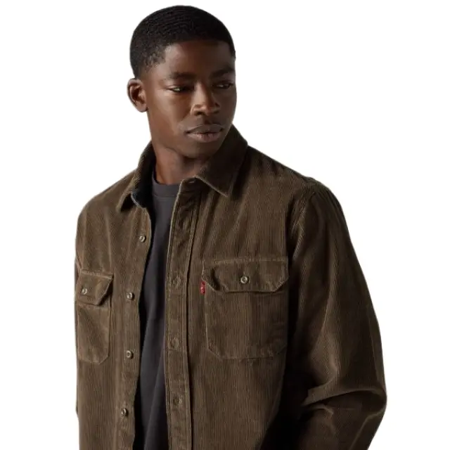 Levi's Classic Corduroy Worker Overshirt ανδρικό κοτλέ πουκάμισο 195870420-1 2