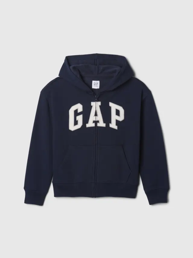 Παιδκή Gap Logo Φούτερ Ζακέτα tapestry navy
