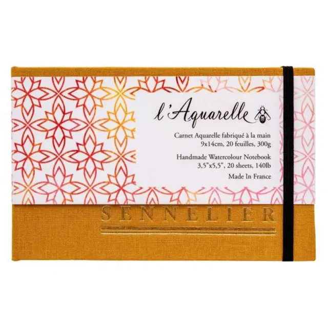Μπλόκ Sennelier L'aquarelle Ακουαρέλας 300g/m² - 9x14cm - 20 Φύλλα